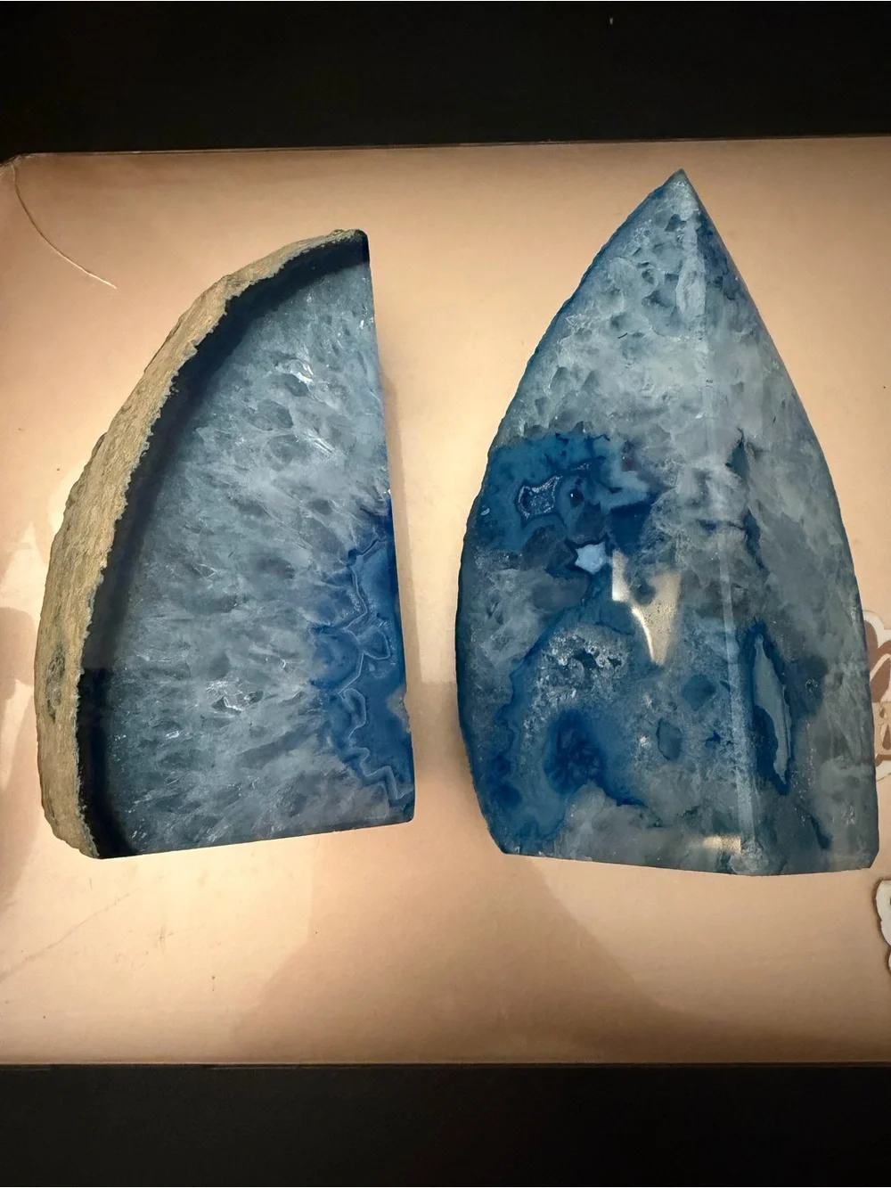 West Elm decorative blue